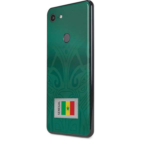 Senegal Soccer Flag Google Pixel 3 XL Skin